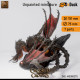 Buy 3d miniature Dragon. Magma Dragon - Adult. DnDuck Miniatures Store. 3D figures of characters, elves, monsters, bestiaries, landscape, dragons figures and accessories for role-playing games