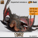 Buy 3d miniature Dragon. Magma Dragon - Adult. DnDuck Miniatures Store. 3D figures of characters, elves, monsters, bestiaries, landscape, dragons figures and accessories for role-playing games