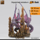 Buy 3d miniature Dragon. Deep Dragon - Adult. DnDuck Miniatures Store. 3D figures of characters, elves, monsters, bestiaries, landscape, dragons figures and accessories for role-playing games