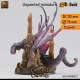 Buy 3d miniature Dragon. Deep Dragon - Adult. DnDuck Miniatures Store. 3D figures of characters, elves, monsters, bestiaries, landscape, dragons figures and accessories for role-playing games