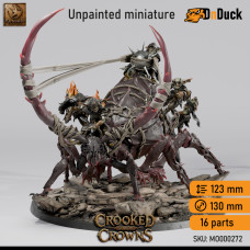 Buy  Goblin Siege Crawler . DnDuck Miniatures Store. 3D figures of characters, elves, monsters, bestiaries, landscape, dragons figures and accessories for role-playing games