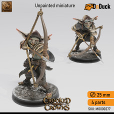 Buy  Pack Goblins 2 . DnDuck Miniatures Store. 3D figures of characters, elves, monsters, bestiaries, landscape, dragons figures and accessories for role-playing games