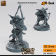 Buy 3d miniature Goblin / Humanoid. Pack Goblins 2. DnDuck Miniatures Store. 3D figures of characters, elves, monsters, bestiaries, landscape, dragons figures and accessories for role-playing games