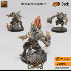 Buy  Pack Goblins 4 . DnDuck Miniatures Store. 3D figures of characters, elves, monsters, bestiaries, landscape, dragons figures and accessories for role-playing games