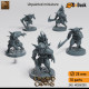 Buy 3d miniature Goblin / Humanoid. Pack Goblins 5. DnDuck Miniatures Store. 3D figures of characters, elves, monsters, bestiaries, landscape, dragons figures and accessories for role-playing games