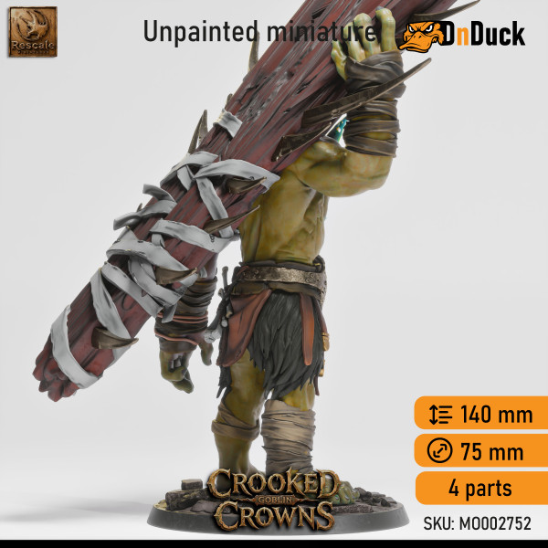 Buy 3d miniature Humanoid / Hobgoblin. Hobgoblin 2. DnDuck Miniatures Store. 3D figures of characters, elves, monsters, bestiaries, landscape, dragons figures and accessories for role-playing games
