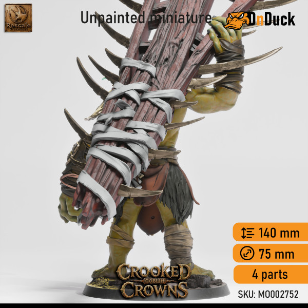 Buy 3d miniature Humanoid / Hobgoblin. Hobgoblin 2. DnDuck Miniatures Store. 3D figures of characters, elves, monsters, bestiaries, landscape, dragons figures and accessories for role-playing games