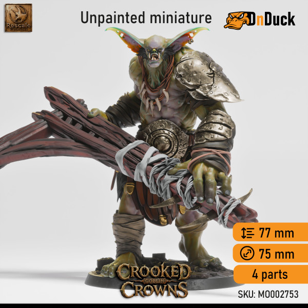 Buy 3d miniature Humanoid / Hobgoblin. Hobgoblin 3. DnDuck Miniatures Store. 3D figures of characters, elves, monsters, bestiaries, landscape, dragons figures and accessories for role-playing games