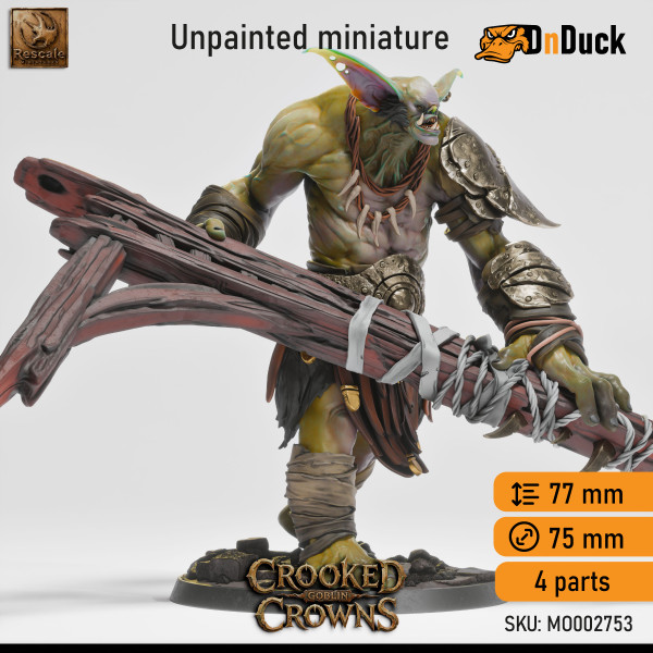 Buy 3d miniature Humanoid / Hobgoblin. Hobgoblin 3. DnDuck Miniatures Store. 3D figures of characters, elves, monsters, bestiaries, landscape, dragons figures and accessories for role-playing games