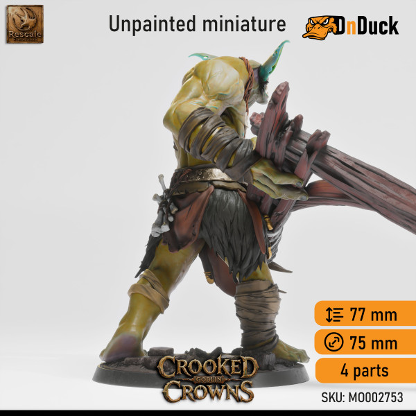 Buy 3d miniature Humanoid / Hobgoblin. Hobgoblin 3. DnDuck Miniatures Store. 3D figures of characters, elves, monsters, bestiaries, landscape, dragons figures and accessories for role-playing games