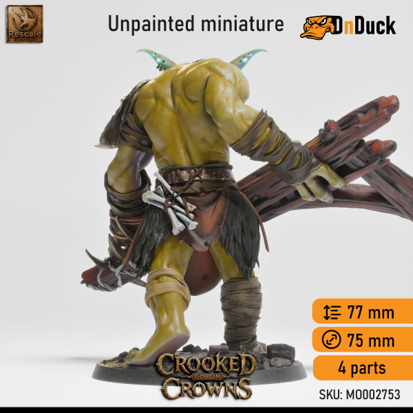 Buy 3d miniature Humanoid / Hobgoblin. Hobgoblin 3. DnDuck Miniatures Store. 3D figures of characters, elves, monsters, bestiaries, landscape, dragons figures and accessories for role-playing games
