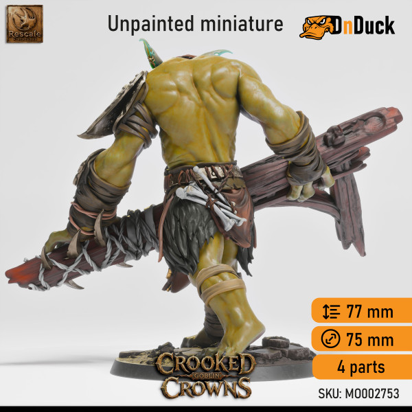Buy 3d miniature Humanoid / Hobgoblin. Hobgoblin 3. DnDuck Miniatures Store. 3D figures of characters, elves, monsters, bestiaries, landscape, dragons figures and accessories for role-playing games