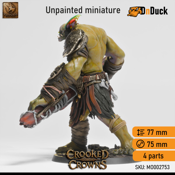 Buy 3d miniature Humanoid / Hobgoblin. Hobgoblin 3. DnDuck Miniatures Store. 3D figures of characters, elves, monsters, bestiaries, landscape, dragons figures and accessories for role-playing games