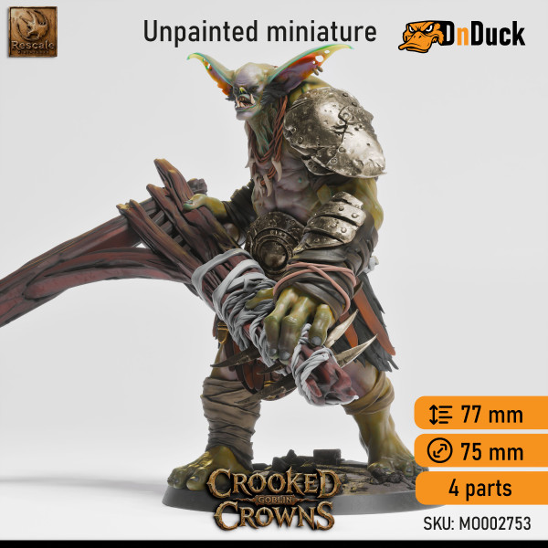 Buy 3d miniature Humanoid / Hobgoblin. Hobgoblin 3. DnDuck Miniatures Store. 3D figures of characters, elves, monsters, bestiaries, landscape, dragons figures and accessories for role-playing games