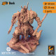Buy 3d miniature Orc. Barbarian / Fighter. Orc King Azhrog Charge 1. DnDuck Miniatures Store. 3D figures of characters, elves, monsters, bestiaries, landscape, dragons figures and accessories for role-playing games