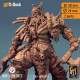 Buy 3d miniature Orc. Barbarian / Fighter. Orc King Azhrog Charge 1. DnDuck Miniatures Store. 3D figures of characters, elves, monsters, bestiaries, landscape, dragons figures and accessories for role-playing games