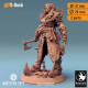 Buy 3d miniature Orc. Barbarian / Fighter. Orc Queen Drakka. DnDuck Miniatures Store. 3D figures of characters, elves, monsters, bestiaries, landscape, dragons figures and accessories for role-playing games