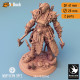 Buy 3d miniature Orc. Barbarian / Fighter. Orc Queen Drakka. DnDuck Miniatures Store. 3D figures of characters, elves, monsters, bestiaries, landscape, dragons figures and accessories for role-playing games