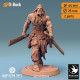 Buy 3d miniature Orc. Barbarian / Fighter / NPC. Orc Soldier Sword 2. DnDuck Miniatures Store. 3D figures of characters, elves, monsters, bestiaries, landscape, dragons figures and accessories for role-playing games