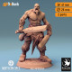 Buy 3d miniature Orc. Barbarian / Fighter / NPC. Orc Soldier Sword 5. DnDuck Miniatures Store. 3D figures of characters, elves, monsters, bestiaries, landscape, dragons figures and accessories for role-playing games
