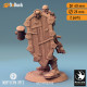 Buy 3d miniature Orc. Barbarian / Fighter / NPC. Orc Soldier Hammer 1. DnDuck Miniatures Store. 3D figures of characters, elves, monsters, bestiaries, landscape, dragons figures and accessories for role-playing games