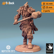 Buy  Orc Soldier Hammer 3 . DnDuck Miniatures Store. 3D figures of characters, elves, monsters, bestiaries, landscape, dragons figures and accessories for role-playing games