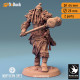 Buy 3d miniature Orc. Barbarian / Fighter / NPC. Orc Soldier Hammer 3. DnDuck Miniatures Store. 3D figures of characters, elves, monsters, bestiaries, landscape, dragons figures and accessories for role-playing games