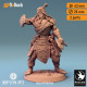 Buy 3d miniature Orc. Barbarian / Fighter / NPC. Orc Soldier Axe 1. DnDuck Miniatures Store. 3D figures of characters, elves, monsters, bestiaries, landscape, dragons figures and accessories for role-playing games