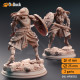 Buy 3d miniature Human Fighter / Paladin. Human Veteran Fighter - Jorjie of Hvirna. DnDuck Miniatures Store. 3D figures of characters, elves, monsters, bestiaries, landscape, dragons figures and accessories for role-playing games