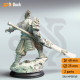 Buy 3d miniature Orc Monk. Eastern Orc Battlemaster - Bao Long. DnDuck Miniatures Store. 3D figures of characters, elves, monsters, bestiaries, landscape, dragons figures and accessories for role-playing games