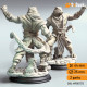 Buy 3d miniature Tabaxi Monk. Tabaxi Tiger Monk - Raiko. DnDuck Miniatures Store. 3D figures of characters, elves, monsters, bestiaries, landscape, dragons figures and accessories for role-playing games