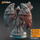 Buy 3d miniature Aasimar Cleric. Aasimar Angelic Cleric - Elysia. DnDuck Miniatures Store. 3D figures of characters, elves, monsters, bestiaries, landscape, dragons figures and accessories for role-playing games
