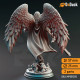 Buy 3d miniature Aasimar Cleric / Fighter / Rogue. Soulreaper Angel - Eranemeli the Soulbringer. DnDuck Miniatures Store. 3D figures of characters, elves, monsters, bestiaries, landscape, dragons figures and accessories for role-playing games