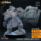 Buy 3d miniature Dwarf Fighter / Ranger. «Grouch» Gordeljart, Stoutmaster. DnDuck Miniatures Store. 3D figures of characters, elves, monsters, bestiaries, landscape, dragons figures and accessories for role-playing games