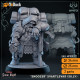 Buy 3d miniature Dwarf Fighter / Ranger. «Snoozer» Svartlevari, Stoutmaster. DnDuck Miniatures Store. 3D figures of characters, elves, monsters, bestiaries, landscape, dragons figures and accessories for role-playing games