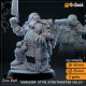 Buy 3d miniature Dwarf Fighter / Ranger. «Surgeon» Styr, Stoutmaster. DnDuck Miniatures Store. 3D figures of characters, elves, monsters, bestiaries, landscape, dragons figures and accessories for role-playing games