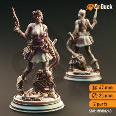 Buy  Manic Pixie Boom Girl - Eryial of Arvere . DnDuck Miniatures Store. 3D figures of characters, elves, monsters, bestiaries, landscape, dragons figures and accessories for role-playing games