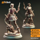 Buy 3d miniature Human Artificer. Manic Pixie Boom Girl - Eryial of Arvere. DnDuck Miniatures Store. 3D figures of characters, elves, monsters, bestiaries, landscape, dragons figures and accessories for role-playing games