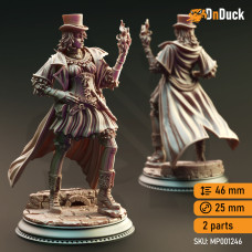 Buy  Human Arcane Trickster - Umbra of Nortros . DnDuck Miniatures Store. 3D figures of characters, elves, monsters, bestiaries, landscape, dragons figures and accessories for role-playing games