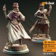 Buy 3d miniature Human Wizard / Sorcerer / Rogue. Human Arcane Trickster - Umbra of Nortros. DnDuck Miniatures Store. 3D figures of characters, elves, monsters, bestiaries, landscape, dragons figures and accessories for role-playing games