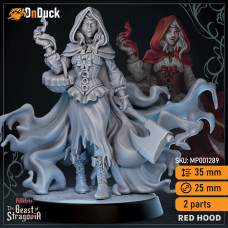Buy  Red Hood . DnDuck Miniatures Store. 3D figures of characters, elves, monsters, bestiaries, landscape, dragons figures and accessories for role-playing games