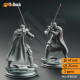 Buy 3d miniature Human Fighter / Paladin. Grizzled Veteran Commander - Field Marshal Kurt Williams. DnDuck Miniatures Store. 3D figures of characters, elves, monsters, bestiaries, landscape, dragons figures and accessories for role-playing games