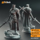 Buy 3d miniature Human Paladin / NPC. Giant Slayer Knight - Orsinius the Faithless. DnDuck Miniatures Store. 3D figures of characters, elves, monsters, bestiaries, landscape, dragons figures and accessories for role-playing games