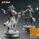Buy 3d miniature Human Paladin. Paladin of Vengeance - Johanna Saffron the Scorned. DnDuck Miniatures Store. 3D figures of characters, elves, monsters, bestiaries, landscape, dragons figures and accessories for role-playing games