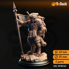 Buy  Archemen the Stouthearted – Silver Kobold Squire . DnDuck Miniatures Store. 3D figures of characters, elves, monsters, bestiaries, landscape, dragons figures and accessories for role-playing games