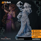 Buy 3d miniature Yuan–ti Druid. Megorga. DnDuck Miniatures Store. 3D figures of characters, elves, monsters, bestiaries, landscape, dragons figures and accessories for role-playing games