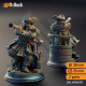 Buy 3d miniature Dwarf Fighter / Rogue. Baradin Blackbeard – Captain of the Gilded Seahorse. DnDuck Miniatures Store. 3D figures of characters, elves, monsters, bestiaries, landscape, dragons figures and accessories for role-playing games