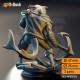 Buy 3d miniature Beastfolk Barbarian / Fighter. Baz “Smiley” Armstrong – Sharkman Enforcer. DnDuck Miniatures Store. 3D figures of characters, elves, monsters, bestiaries, landscape, dragons figures and accessories for role-playing games