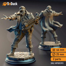 Buy  Bossman Bill – Master of the Hurdy-Gurdy . DnDuck Miniatures Store. 3D figures of characters, elves, monsters, bestiaries, landscape, dragons figures and accessories for role-playing games