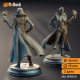 Buy 3d miniature Elf Rogue / Sorcerer. Charlotte-Anne – Gambler Rogue. DnDuck Miniatures Store. 3D figures of characters, elves, monsters, bestiaries, landscape, dragons figures and accessories for role-playing games
